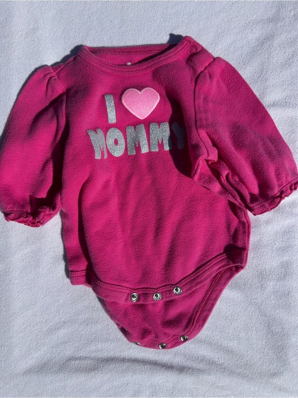 Circo Hot Pink & Bright Pink Baby Long-Sleeve Tees (40) - Picture 2 of 6
